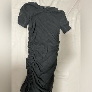 Zara Ruched Midi Dress